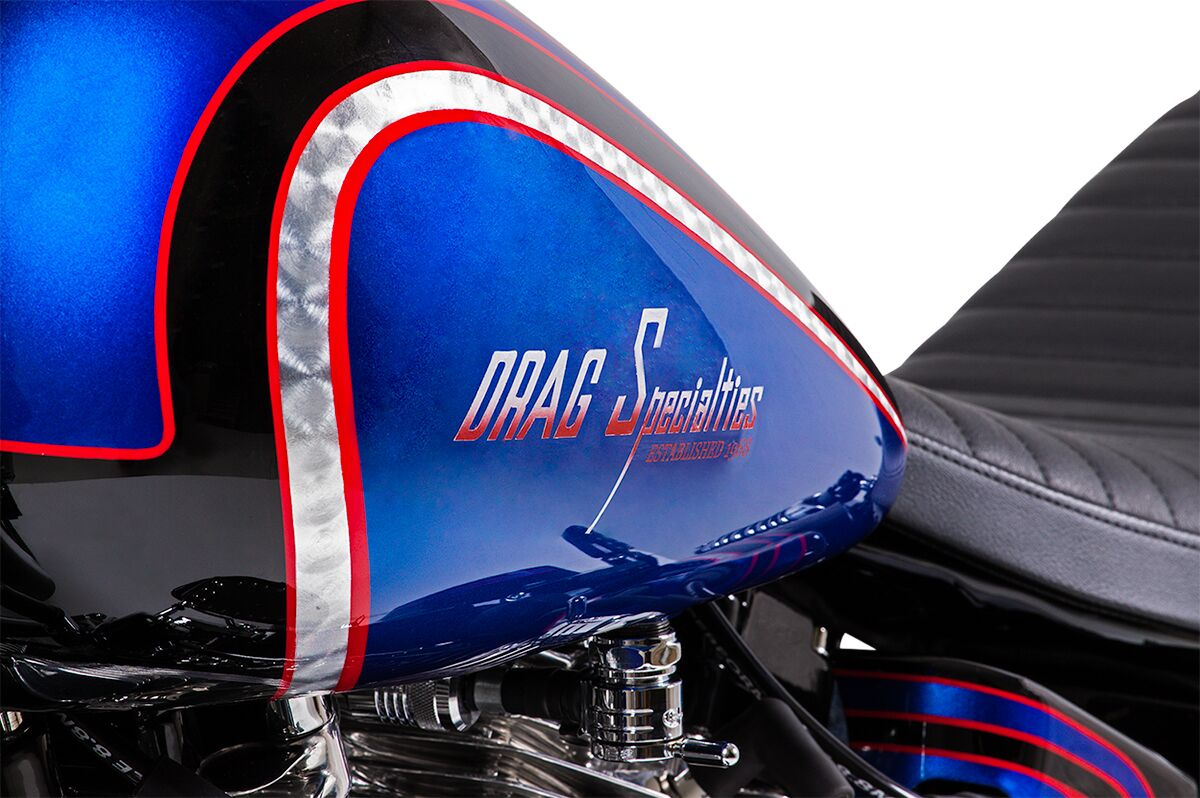 Drag Specialties Fat Bob Gas Tank 3.5 Gallon F-Bob Gas Tnk 3.5 Gal-E84