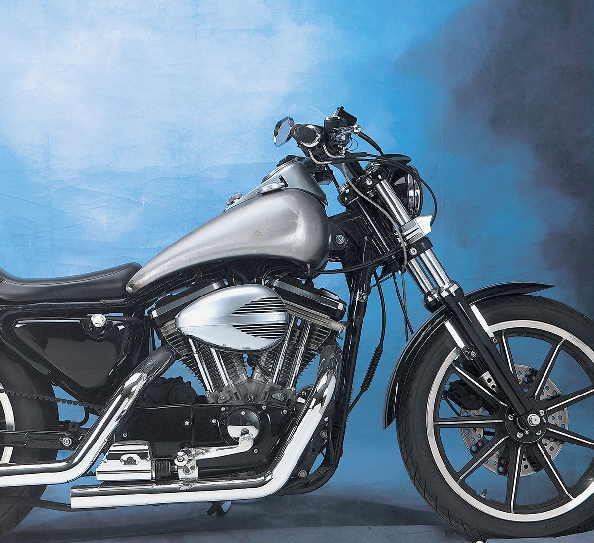 Drag Specialties Rubber Mount Quickbob Gas Tank Extended 2