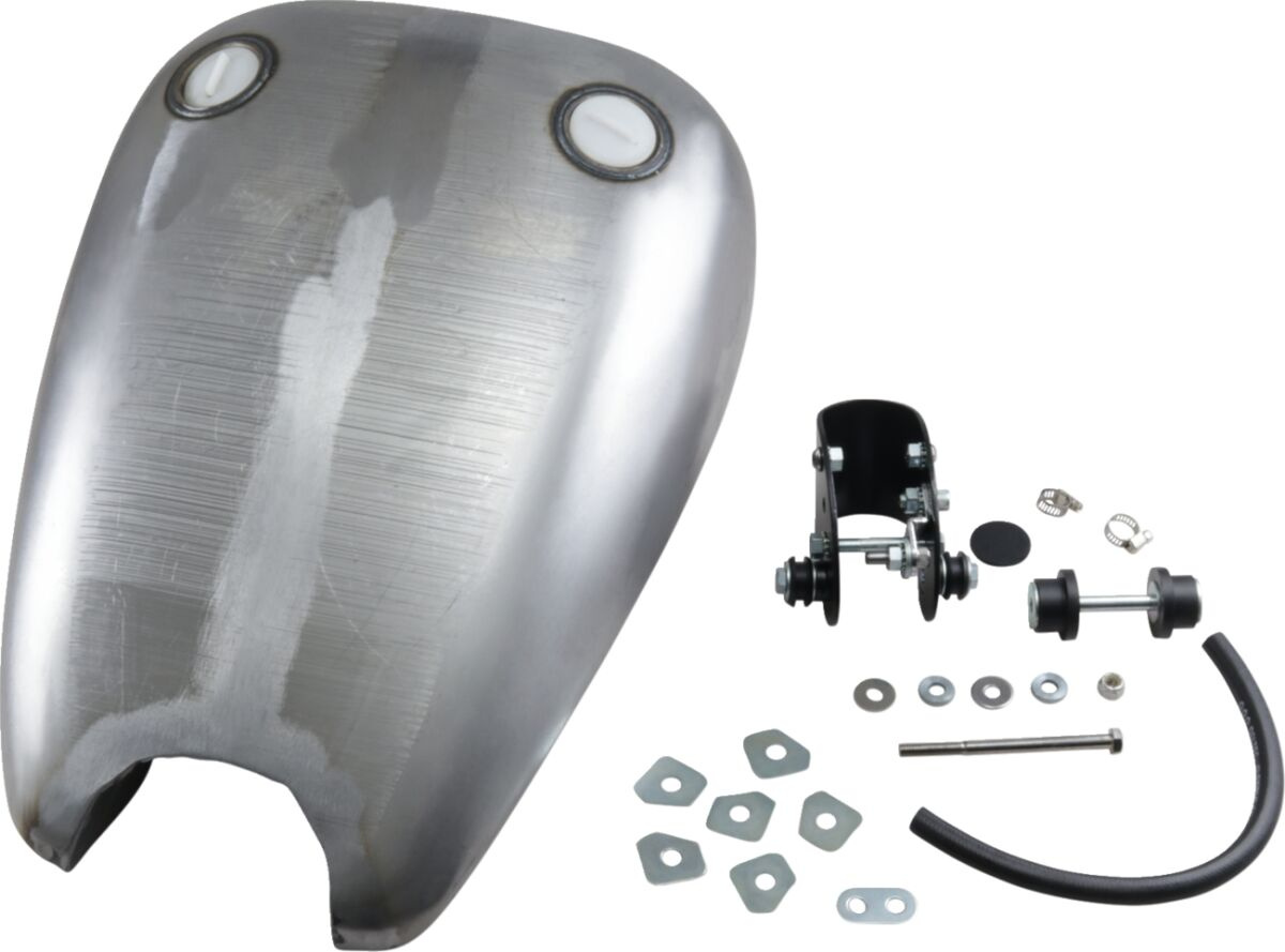 Drag Specialties Rubber Mount Quickbob Gas Tank Extended 2