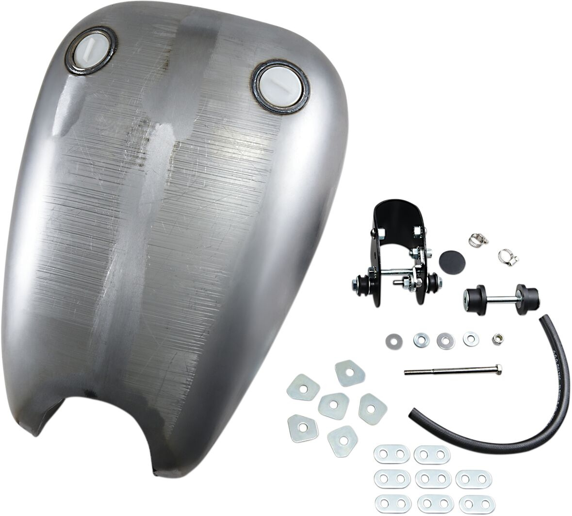 Drag Specialties Rubber Mount Quickbob Gas Tank Extended 2