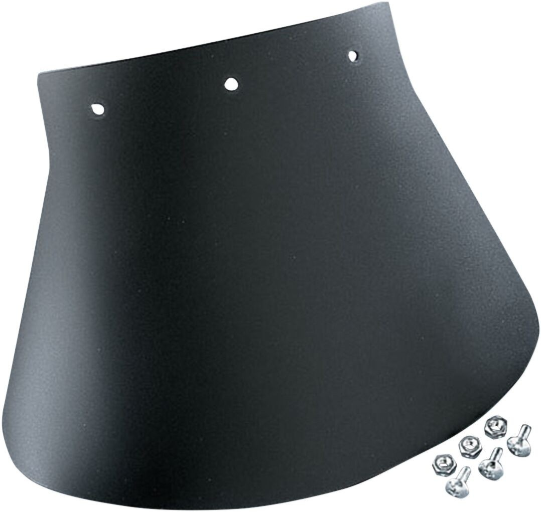 Drag Specialties Seats Mud Flap Plain Rubber Black Mud Flap Large - Pl