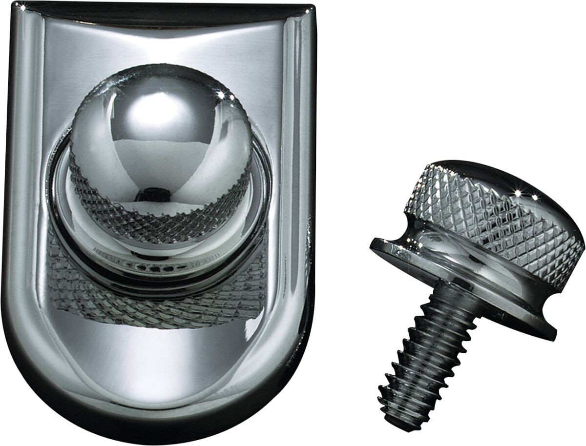 Kuryakyn Seat Cap & Thumb Screw Chrome Knob Seat Cap & Thumb Screw -