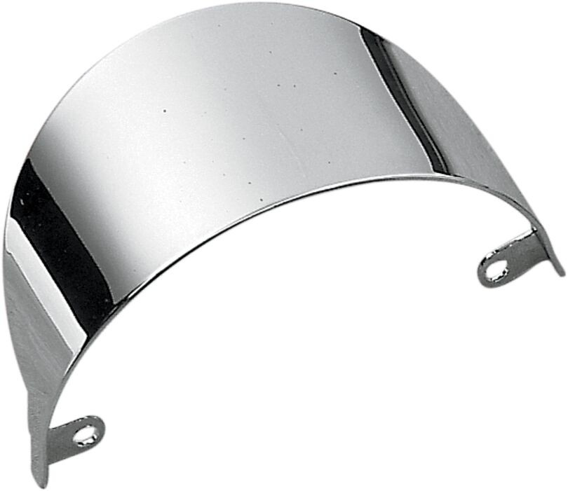 Drag Specialties Front Turn Signal Visor Chrome Visor T/S Frnt 86-19 F