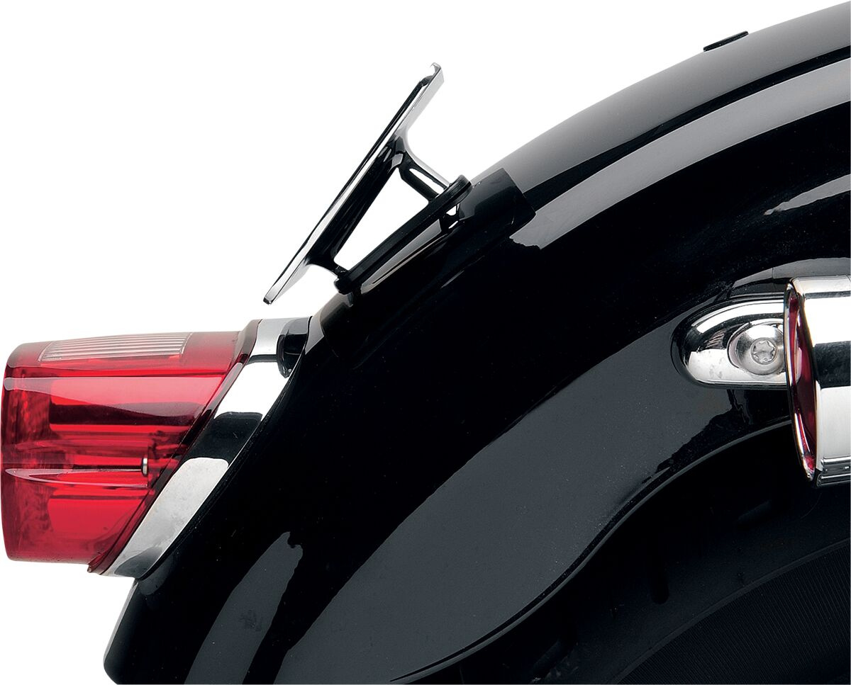 Drag Specialties License Plate Mount W/ Angled Rubber Gasket Fender Li