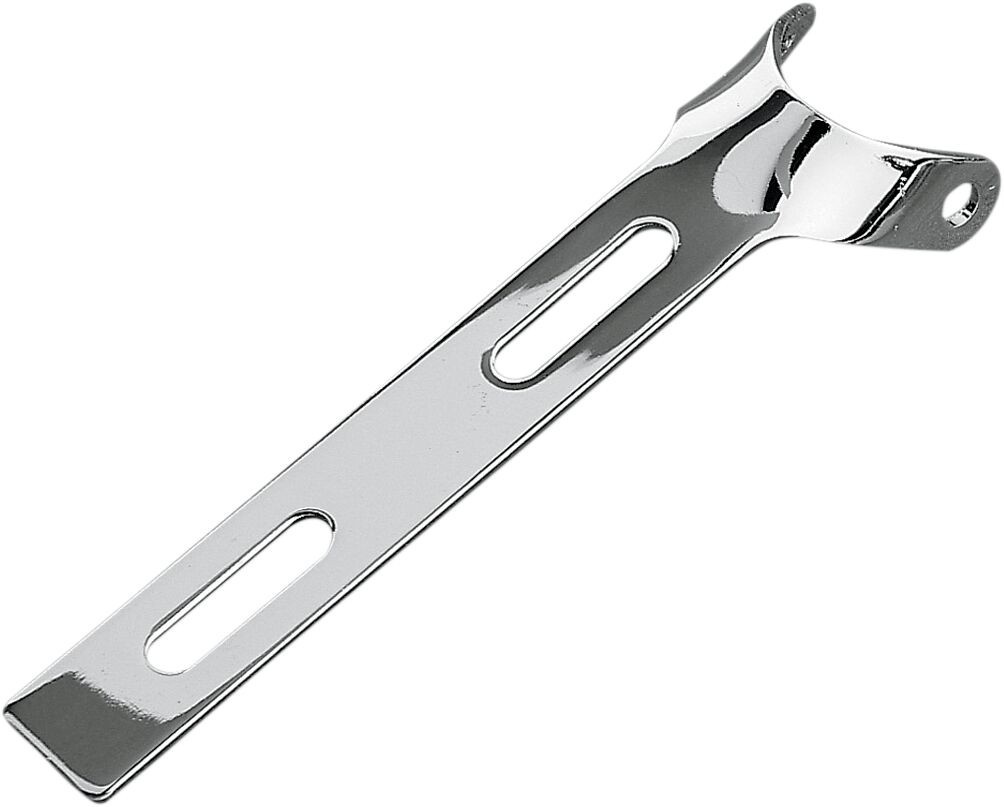 Drag Specialties Universal Seat Hinge Bracket Round End Chrome Univ Se