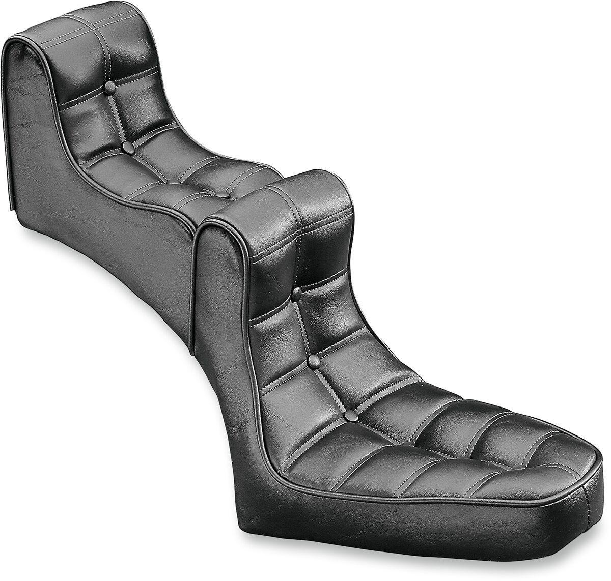 Drag Specialties Seats Seat Scorpion Front Solo Vinyl Black Seat Scorp