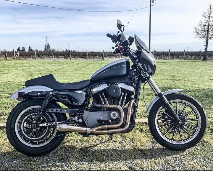 FAB28 Industries Exhaust 2-1 Sportster 04-up