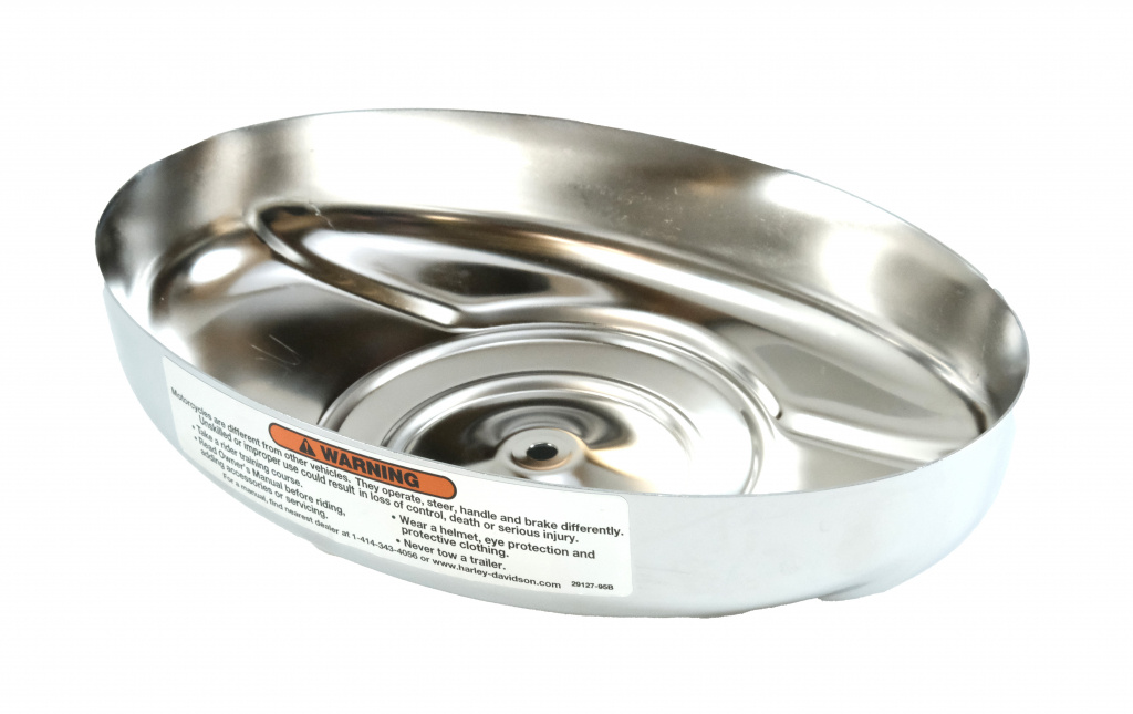 Harley Davidson Air Cleaner Cover, Chrome W/Ou OEM: 29121-07