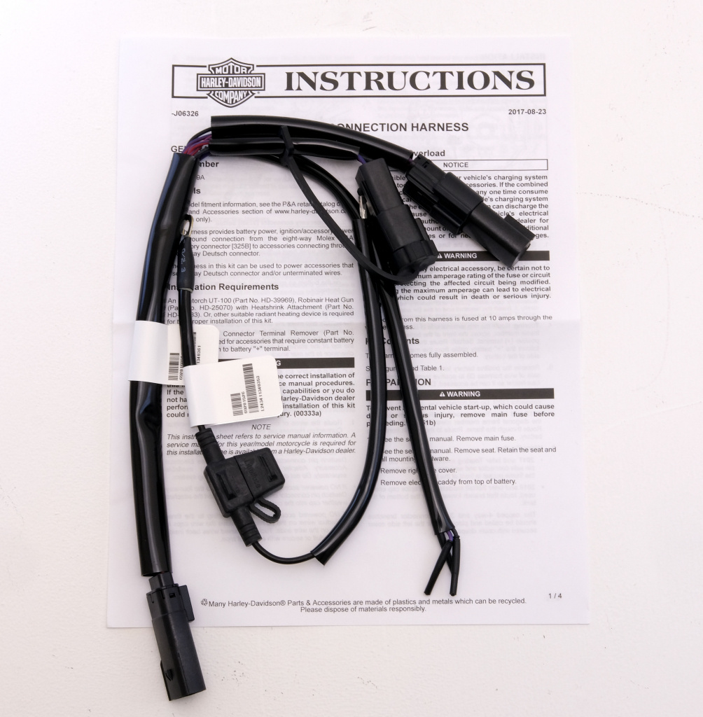 Harley-Davidson Kit,Harn/Wrg,Elec,Connector,Ac Oem: 69201599A