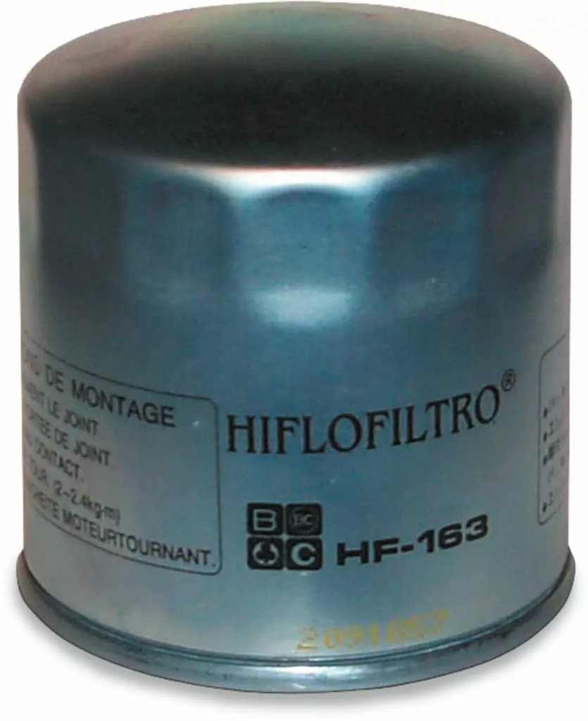 Hiflofiltro Oil Filter Spin-On Paper Chrome Hiflofiltro Oil Filter