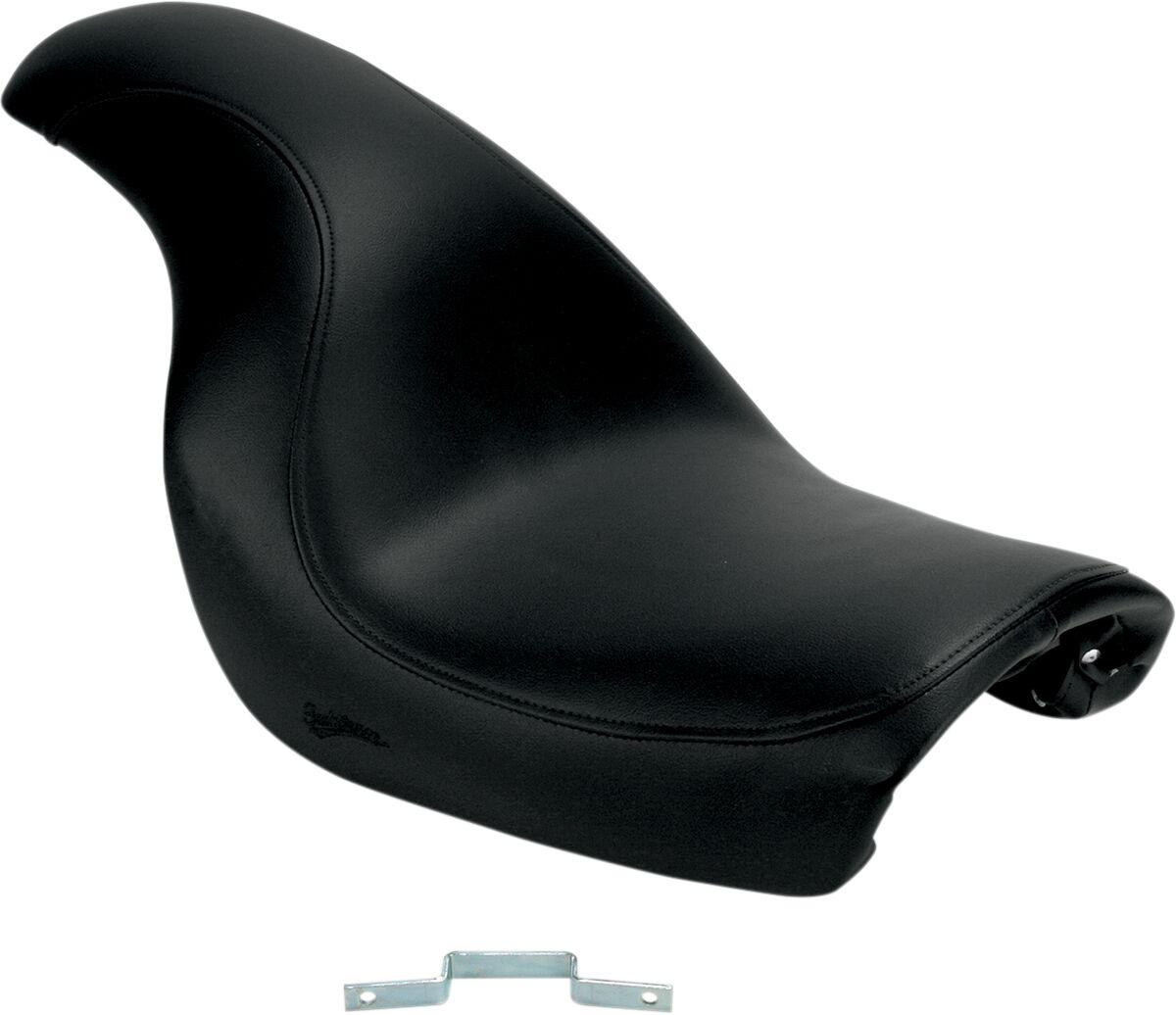 Saddlemen Profiler Seat With Driver Backrest Plain Black Kawasaki St P