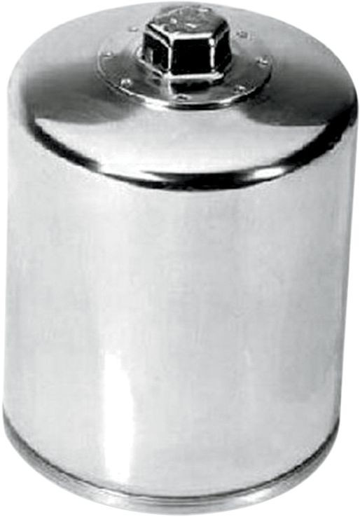 K & N Oil Filter Chrome Hd Oil Fltr Chr Twin Cam