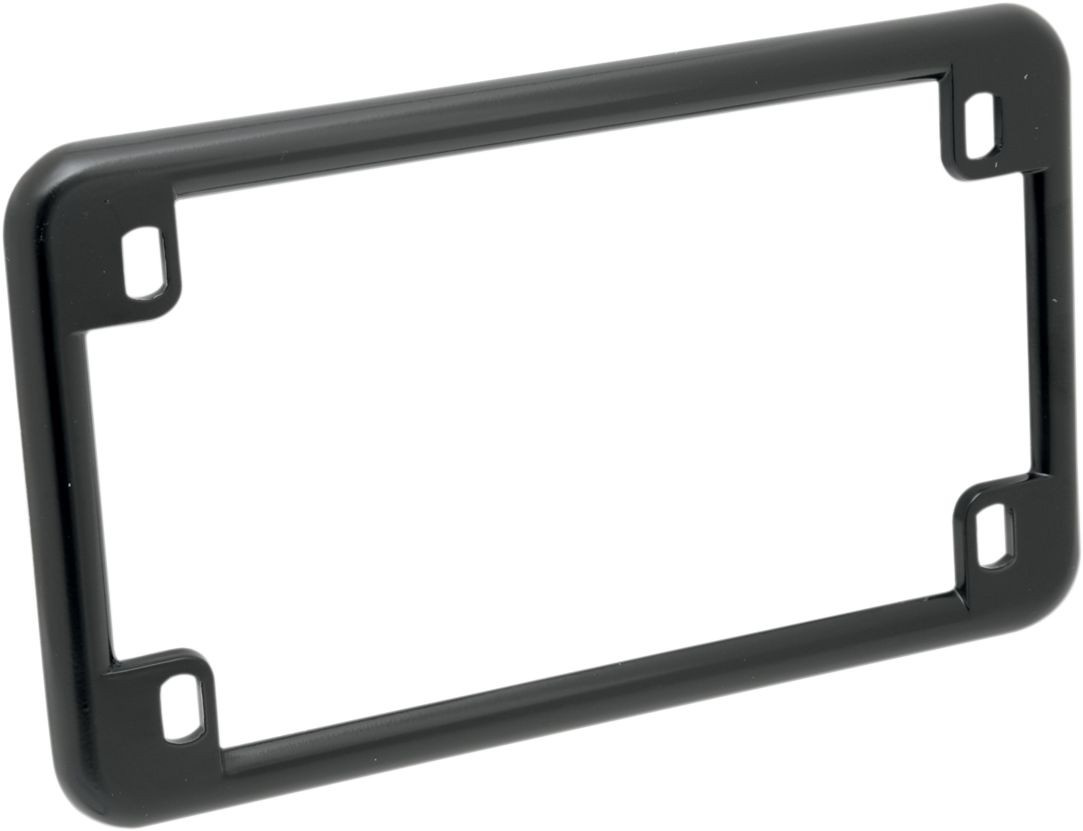 Chris Products Lic.Plate Frame-Black Frame License Plate - Black