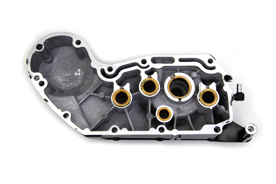 Gloss Black Cam Gearcase Cover XL 04-up