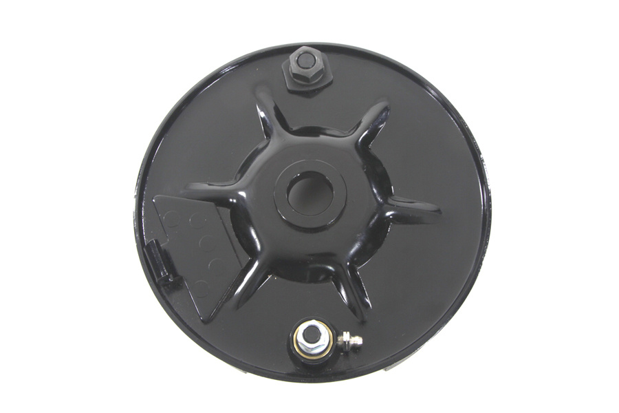 Rear Mechanical Brake Backing Plate Kit Black