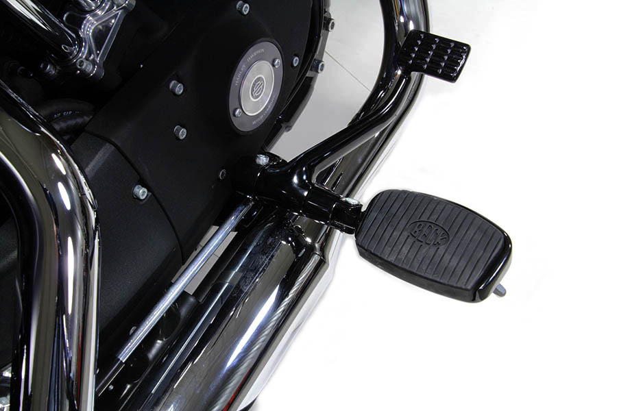 Black 3 inch Extension Control Kit with Mini Footboards