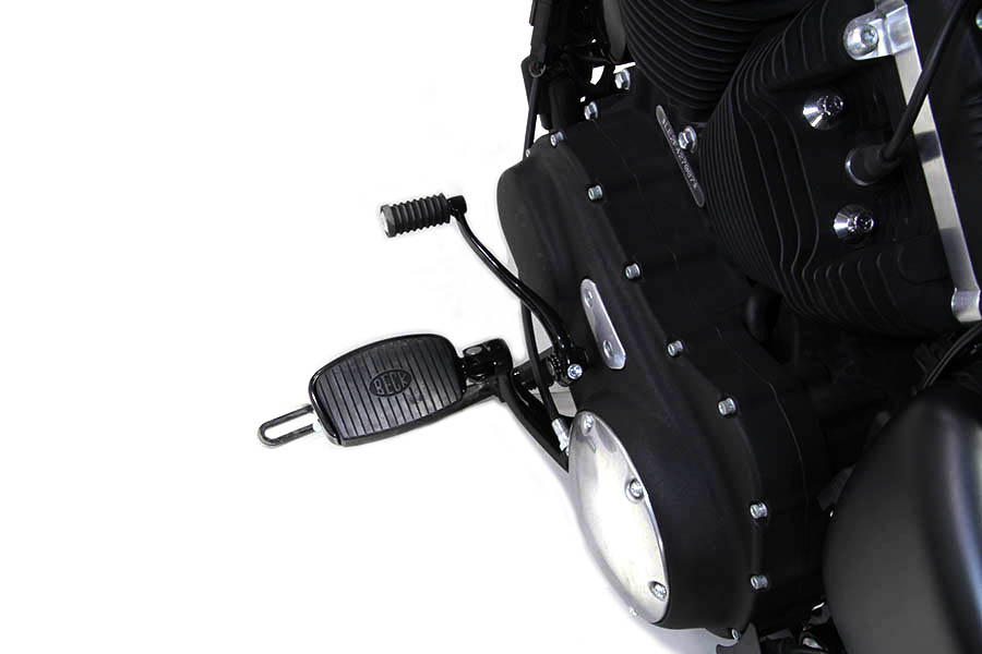 Black 3 inch Extension Control Kit with Mini Footboards