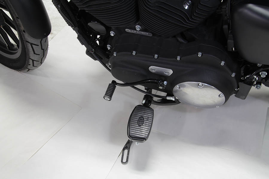 Black 3 inch Extension Control Kit with Mini Footboards