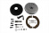 Front Brake Backing Plate Kit Left Side Black Front Brake Backing Plate Kit Left Side Black