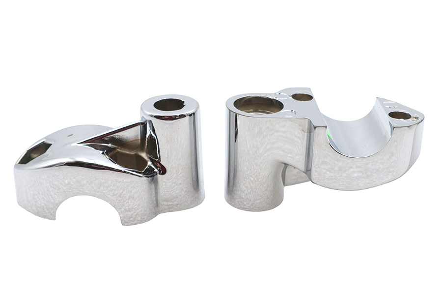 Offset Riser Stem Set Chrome