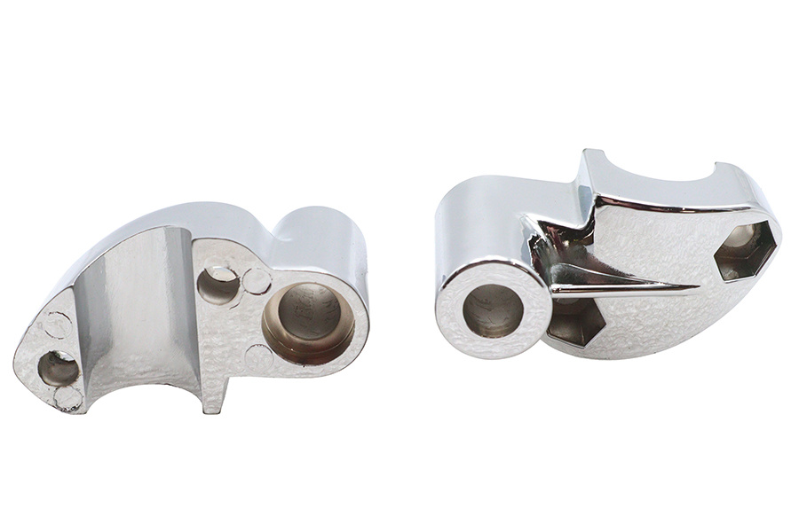 Offset Riser Stem Set Chrome