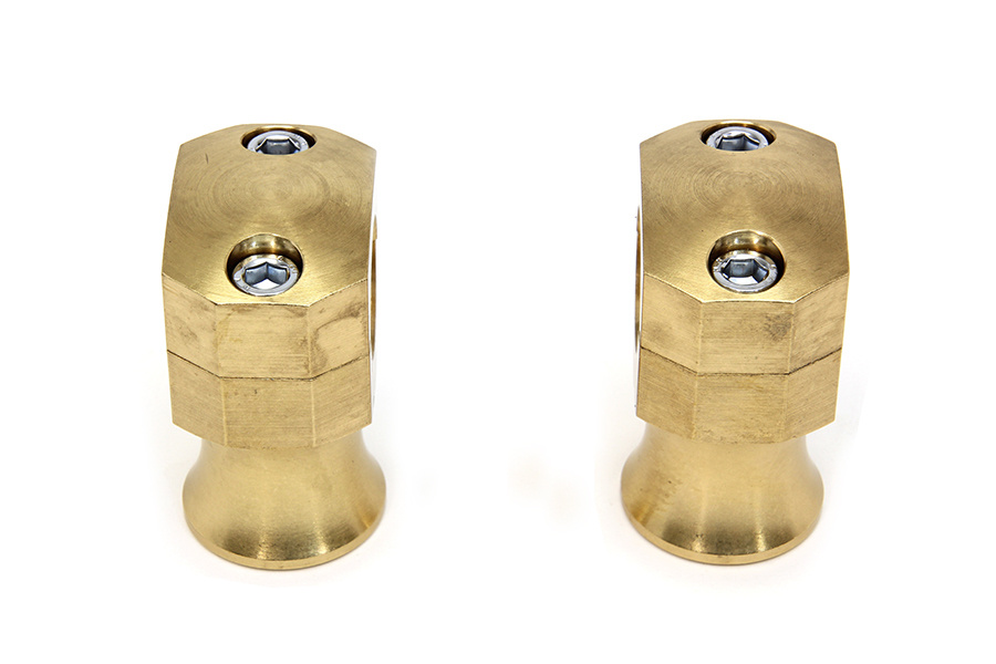 Shorty Style Brass Riser Set