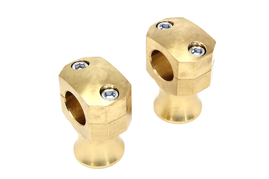Shorty Style Brass Riser Set