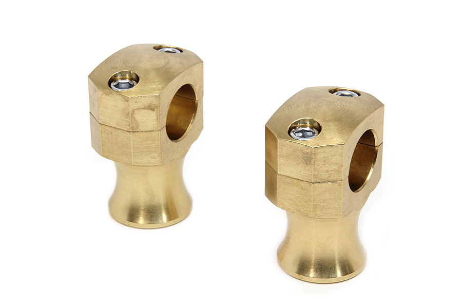 Shorty Style Brass Riser Set