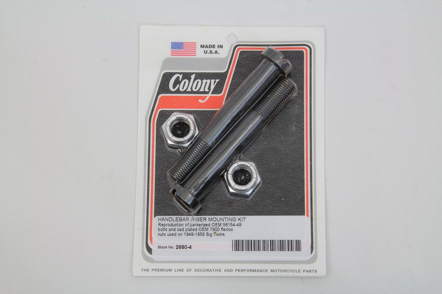 Colony Handlebar Riser Mounting Kit