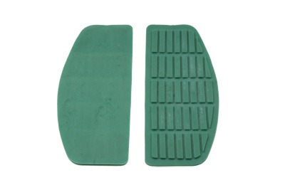 V-twin Footboard Teal Mat Set