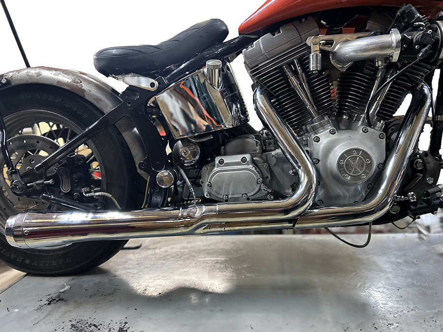 Wyatt Gatling Holeshot Exhaust Set Chrome