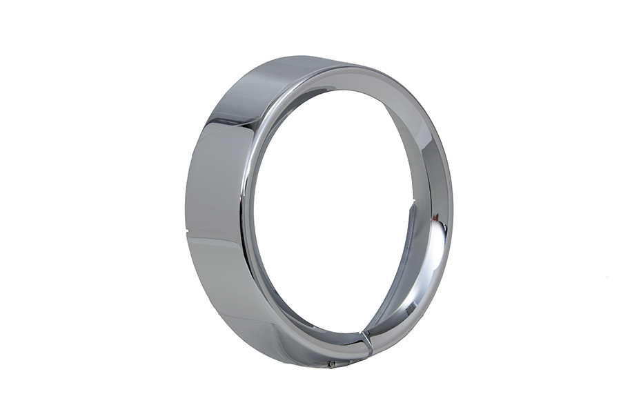 7 inch Headlamp Chrome Frenched Trim Ring