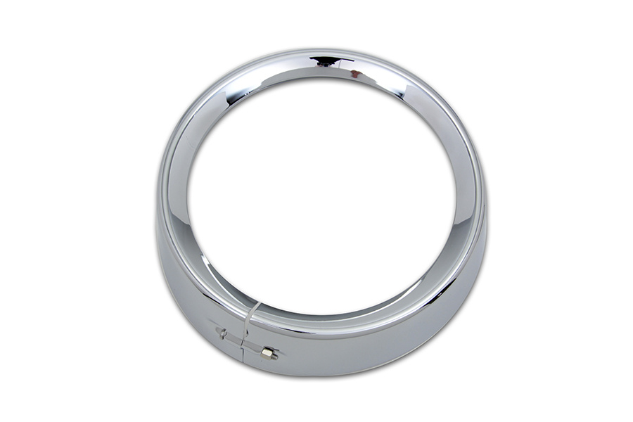 7 inch Headlamp Chrome Frenched Trim Ring