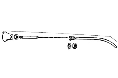 Choke Cable Assembly XL 72-79
