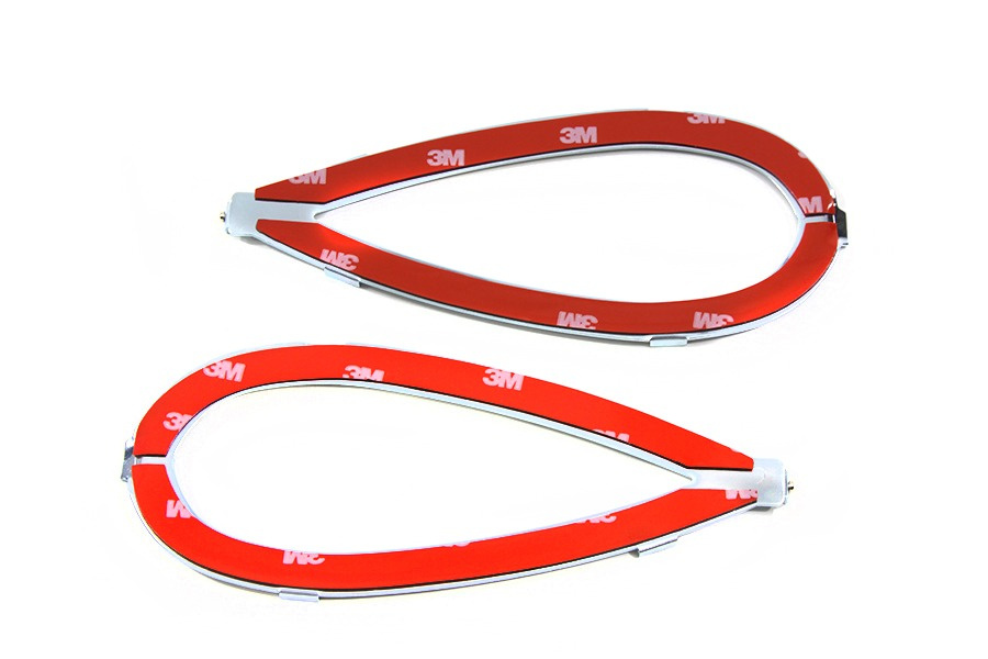 Gas Tank Emblem Mount Set