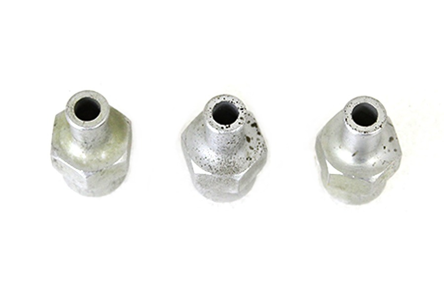 WR Hex Barb Oil Line Fitting Set Zinc Plated