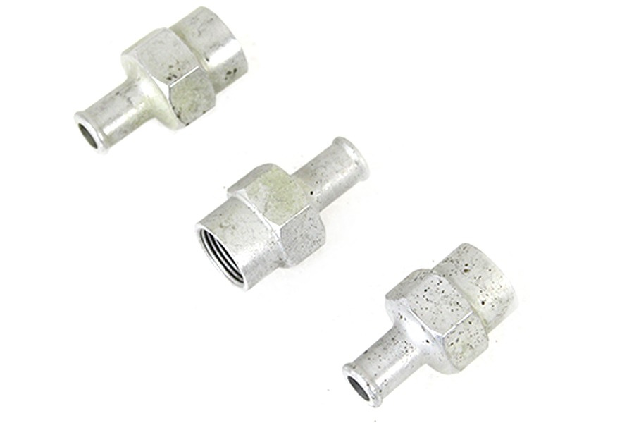 WR Hex Barb Oil Line Fitting Set Zinc Plated