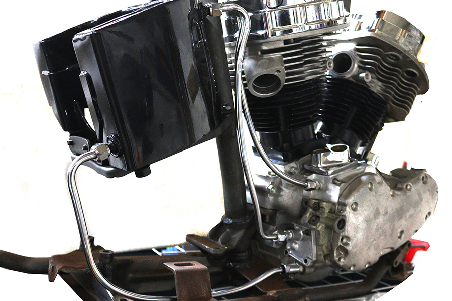 Chrome Oil Line Set 49-57