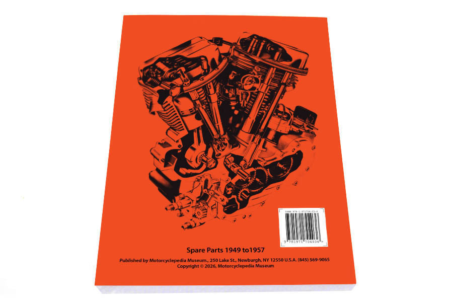 Spare Parts Book for 1949-1957 Panhead