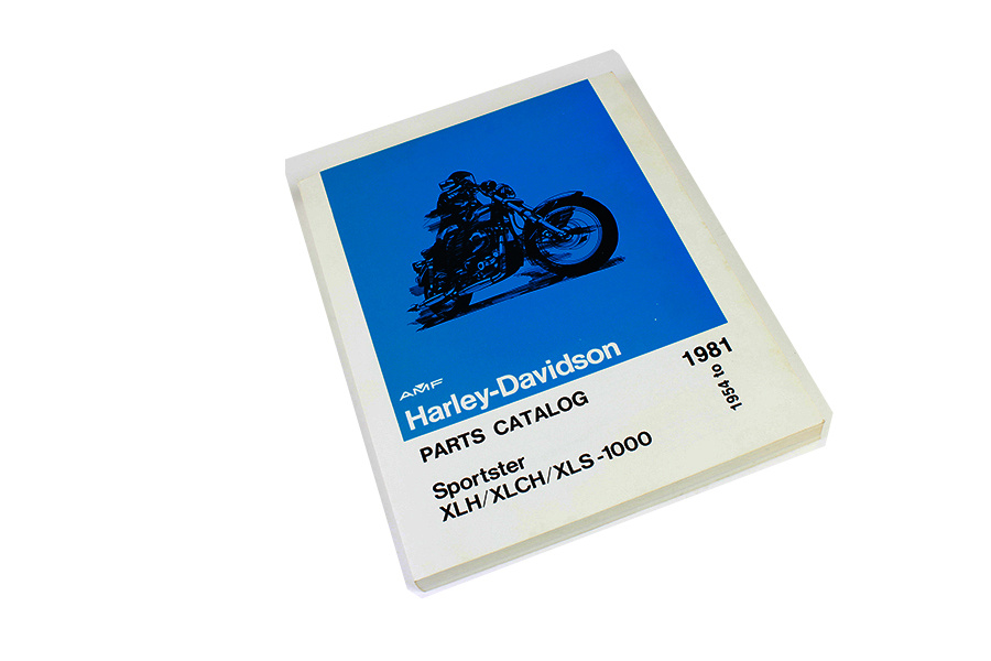 AMF Parts Book Sportster 54-81