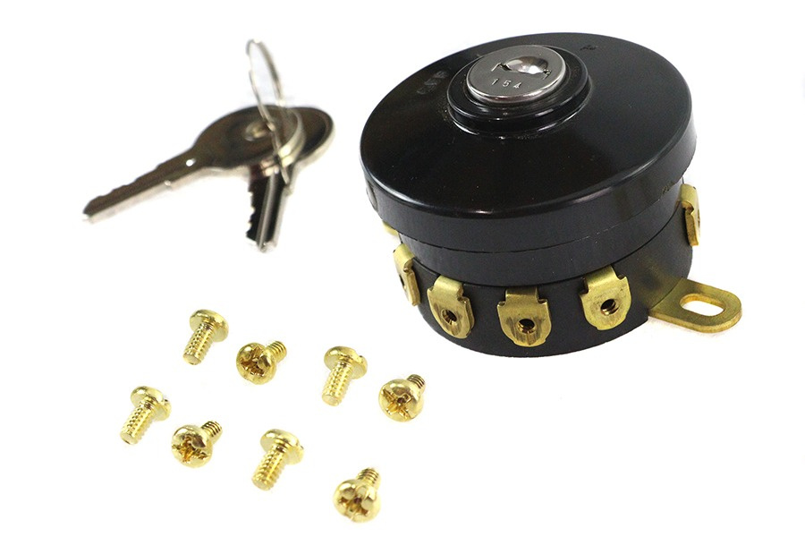 Replica Indian Ignition Switch with 2 Keys