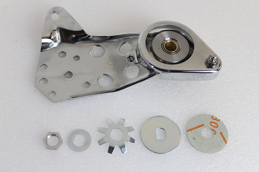 Rocker Foot Clutch Bracket Chrome