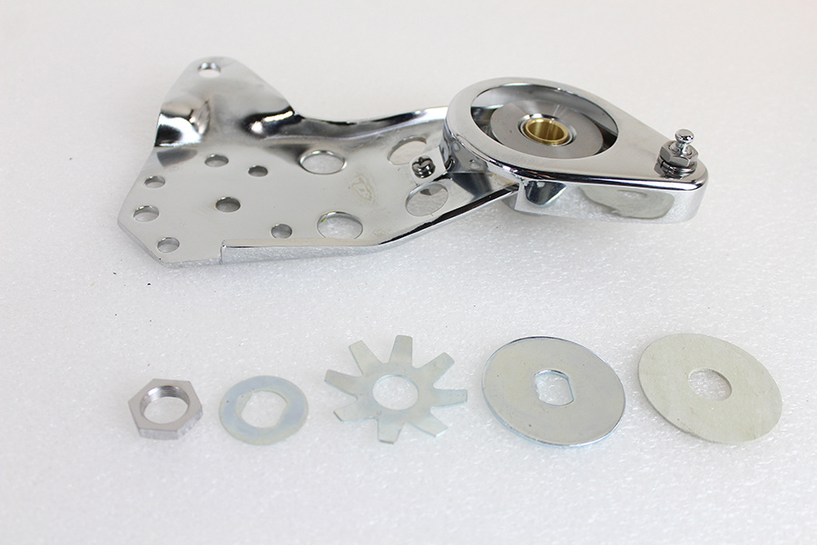 Rocker Foot Clutch Bracket Chrome