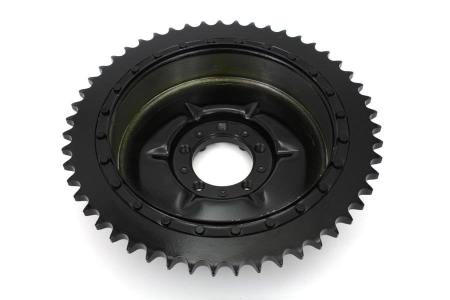 1936 Rear Brake Drum Black