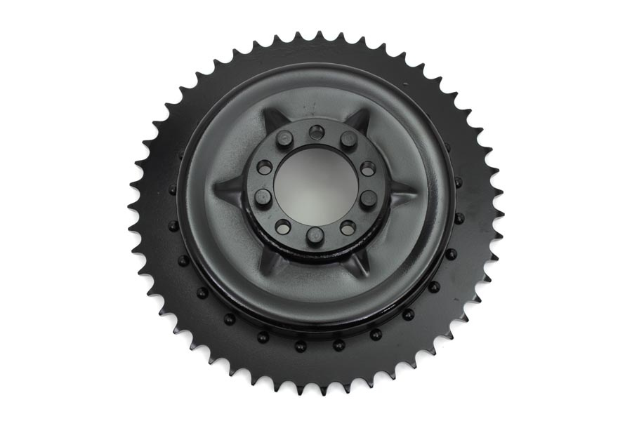 1936 Rear Brake Drum Black