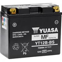 YUASA YT12B-BS AGM open with acid pack