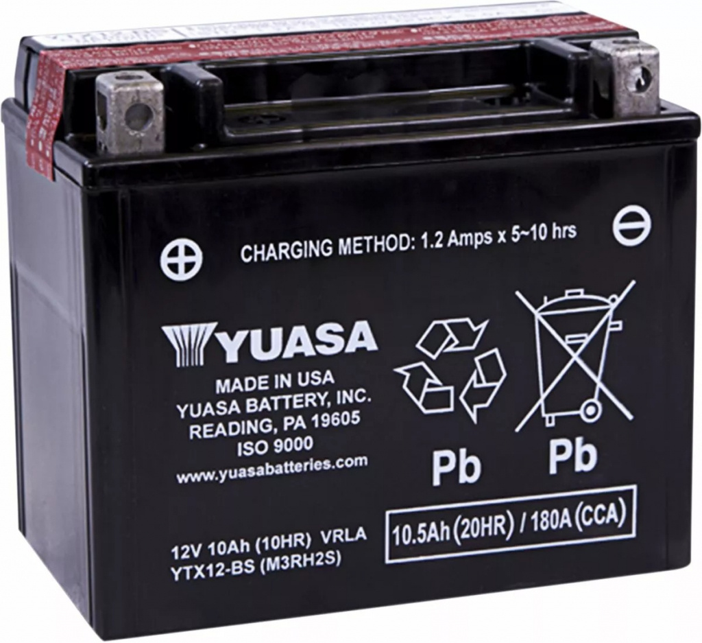 Yuasa Battery Ytx� 12V 150 Mm X 86 Mm X 129,54 Mm Lead Acid Maintenan