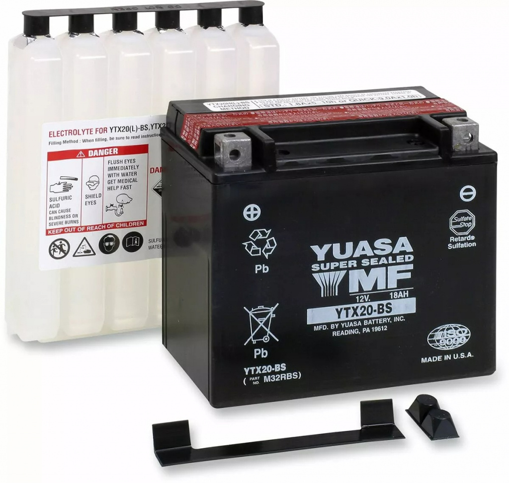 Yuasa Battery YTX20BS