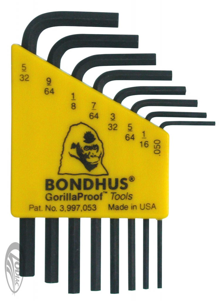 8-Piece Hex Key Set Short Version