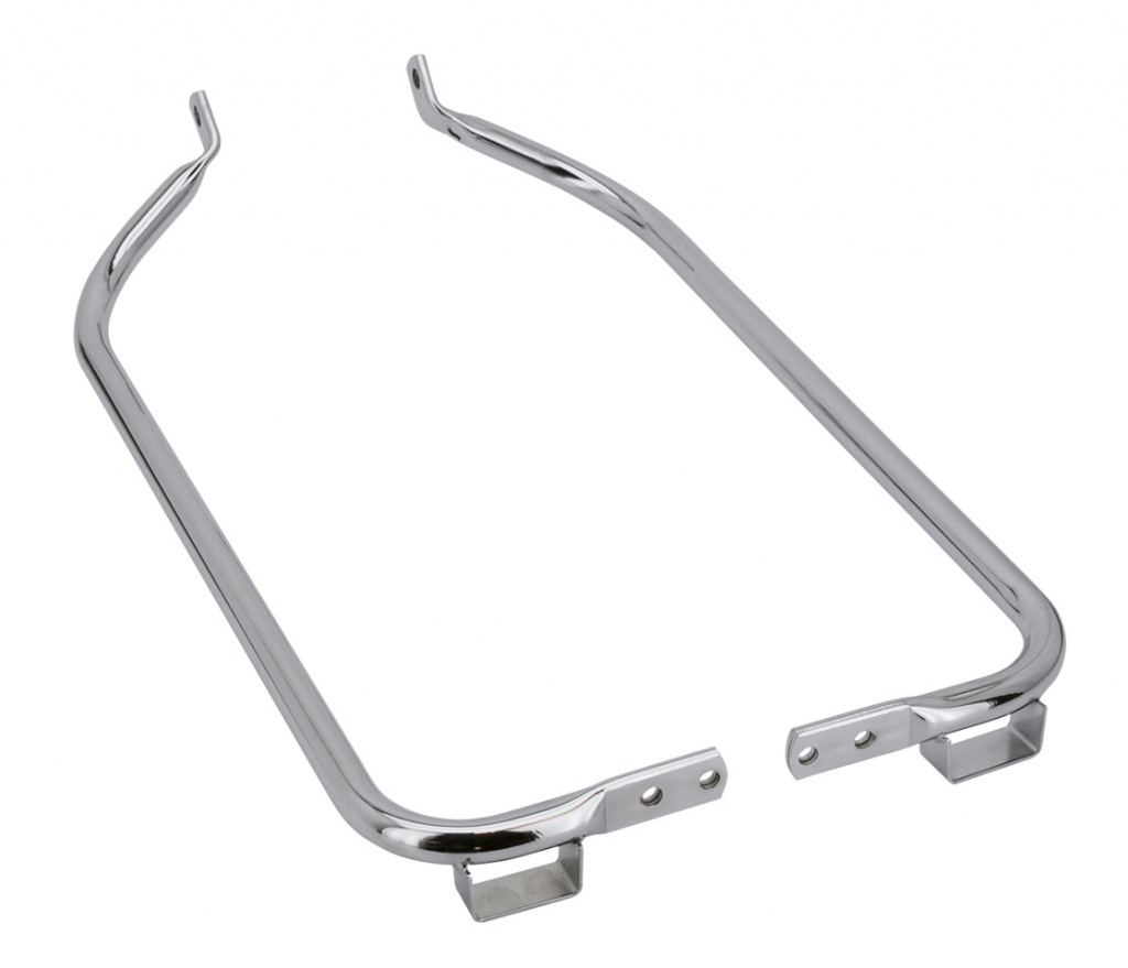 Gzp Chrome Saddlebag Support Kit FLH/FLT 09-13